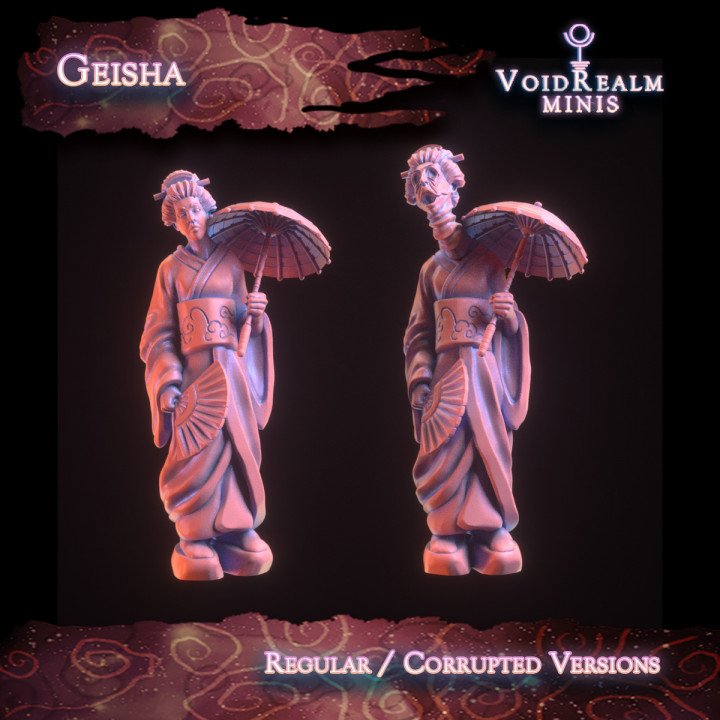 Geisha (regular / corrupted) - Curse of the Spiral image