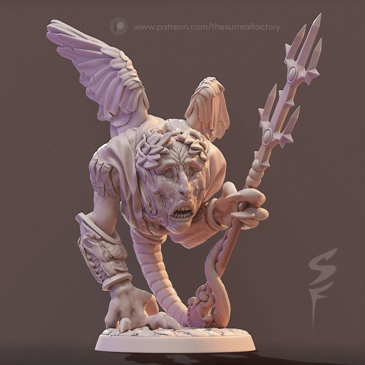 3D Printable Cherub Guardian by TheSurrealFactory