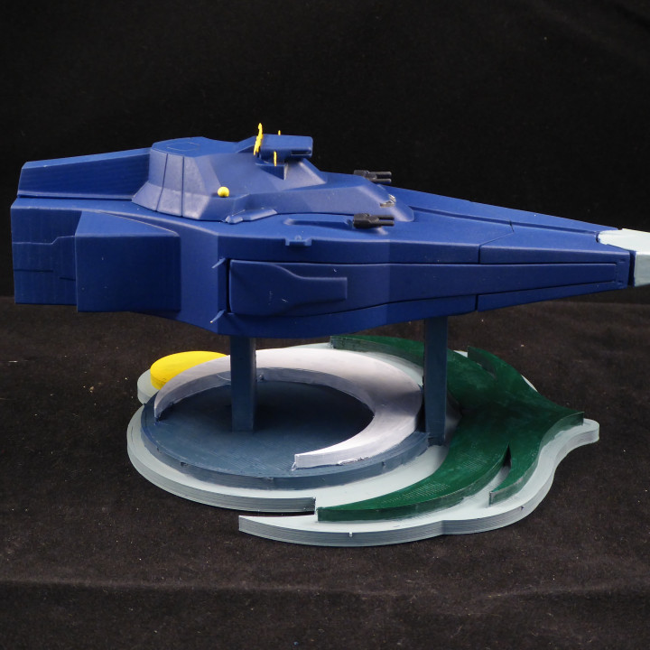 1/1700 アガメムノン級宇宙母艦 3Dプリント AGAMEMNON-CLASS 未