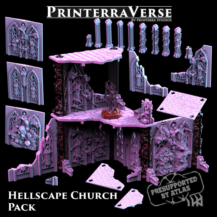 005-2-003 Hellscape Church Building's Cover