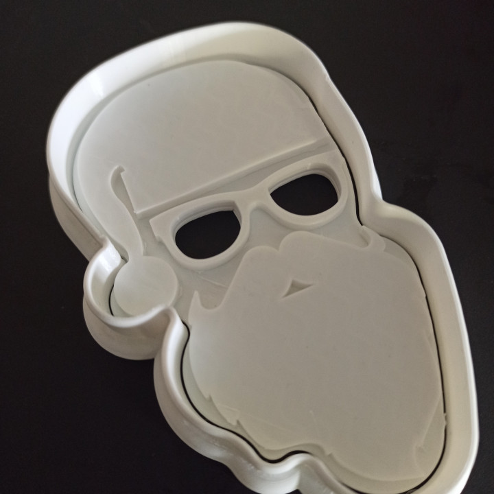 Cool Santa Cookie cutter 110mm image