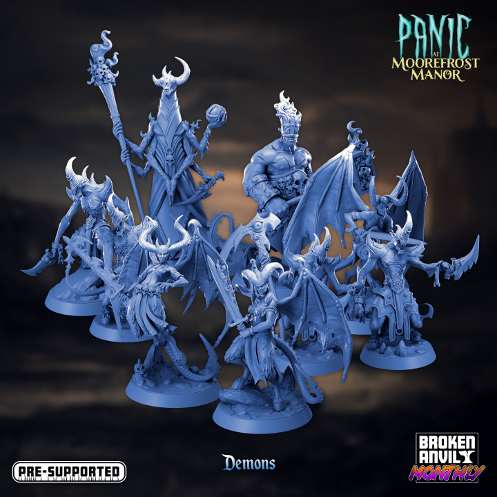 Panic at Moorefrost Manor- Demons of the 7th Gate Complete Set image