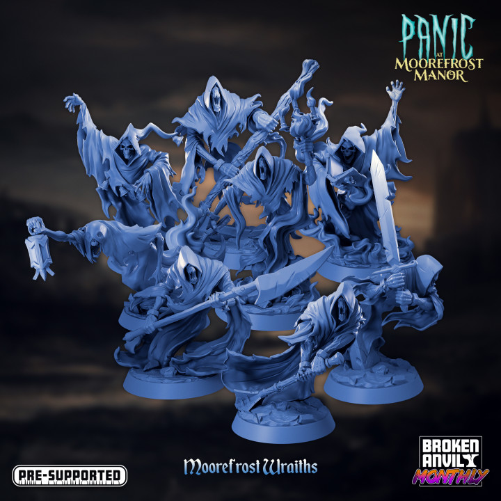 Panic at Moorefrost Manor- Wraiths Complete Set image