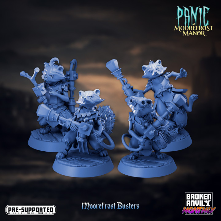 Panic at Moorefrost Manor- Moorefrost Spirit Busters Complete Set image