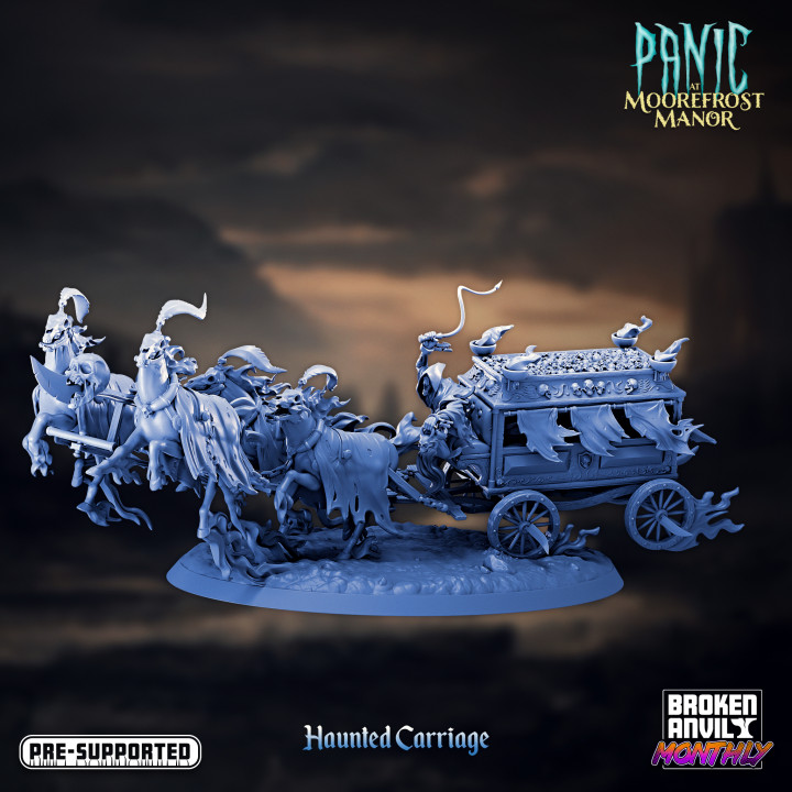 Panic at Moorefrost Manor- Haunted Carriage image