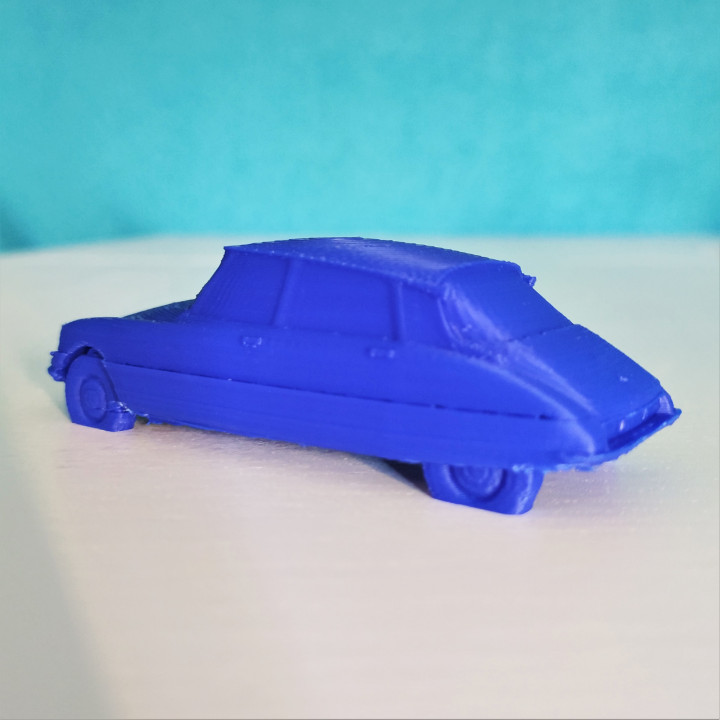 3D Printable Citroën DS by Corentin Paquet