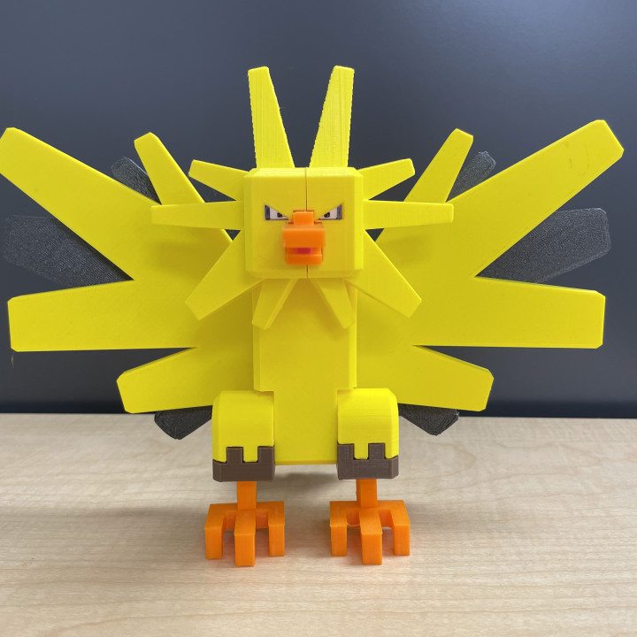 Pokemon Quest Articulated Zapdos Toy image
