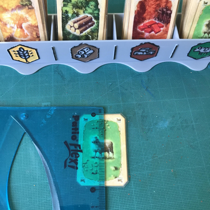 Settlers of Catan - 3D Printed Card Holder image