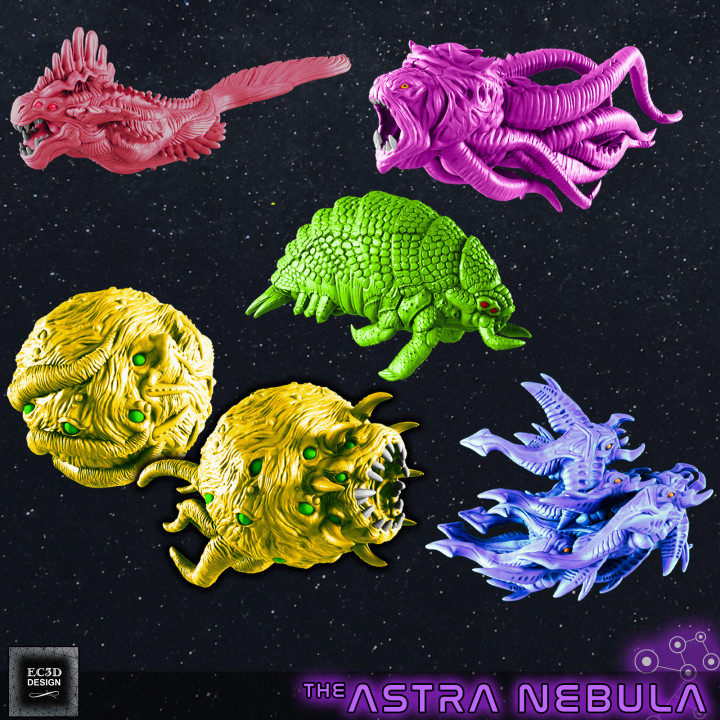 Space Creatures - Set 1 [Fleet Scale Starship] image