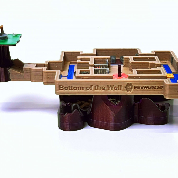 3D Printable Bottom of the Well Zelda Ocarina of Time by MiniWorld3D