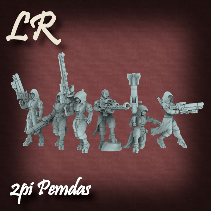 2pi Pemdas warriors multi part kit and Scout Bourdon image