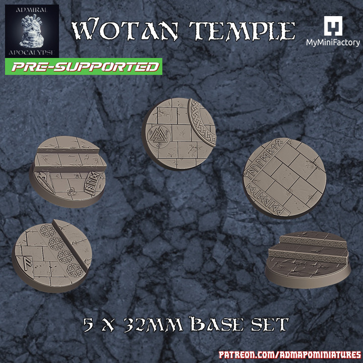 Wotan Temple Set (Pre-supported) image