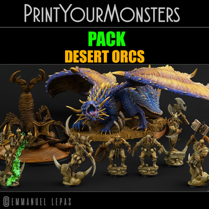 DESERT ORCS PACK image