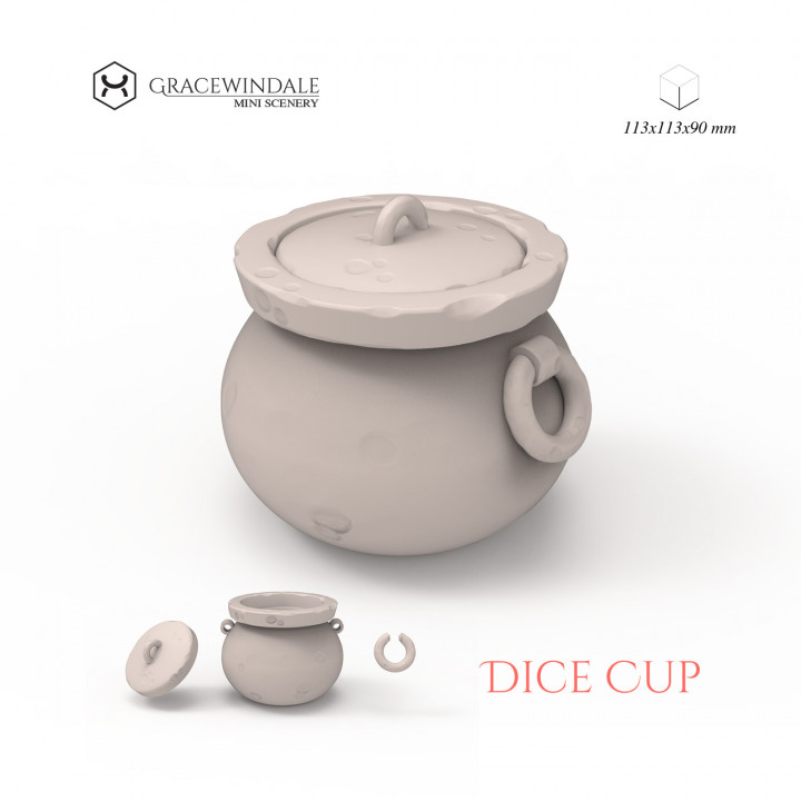 Cauldron Dice Cup image