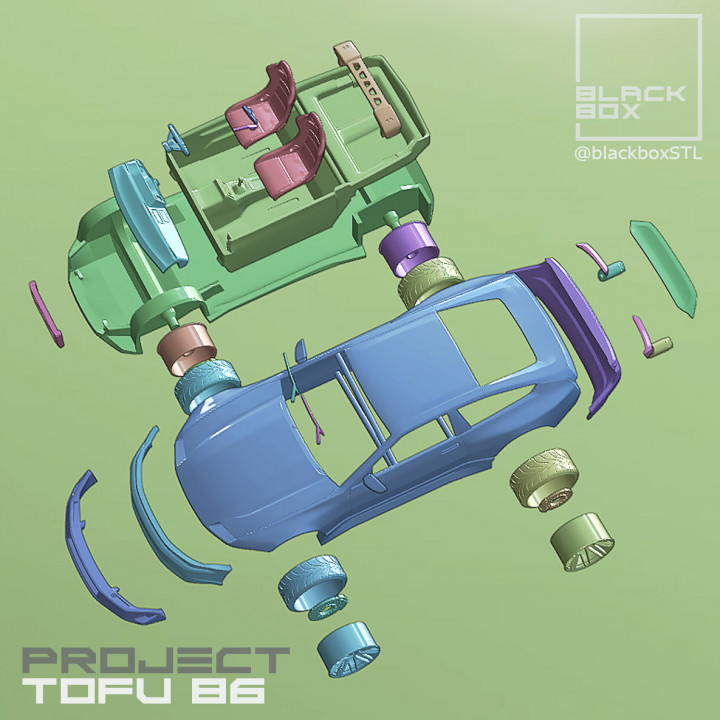 Project Tofu 1/24 FULL MODELKIT image