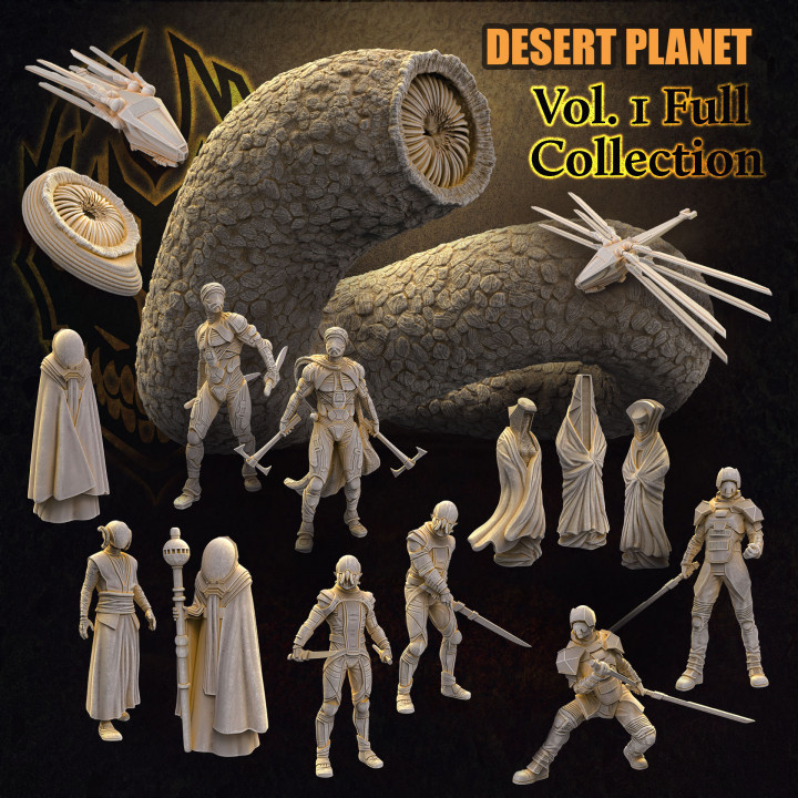 Desert Planet Vol. 1 (some Presupported) image