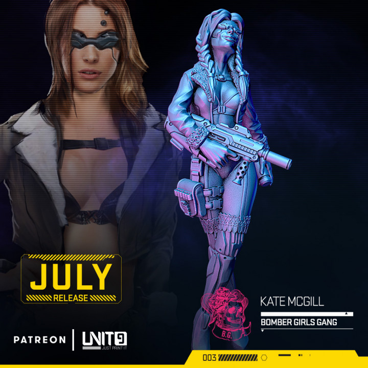 Cyberpunk models BUNDLE -  (July release) image