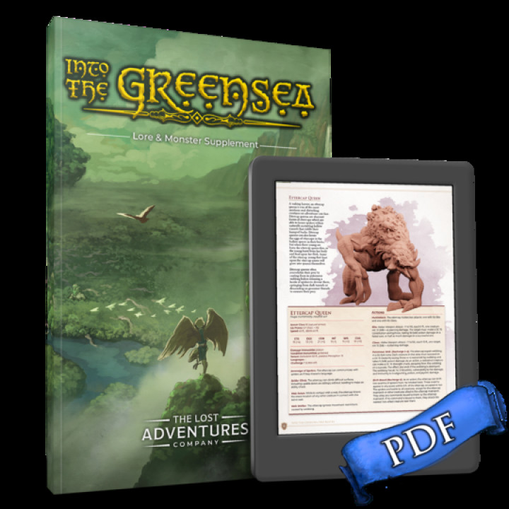 Into The Greensea Lore & Monster Supplement [PDF] image