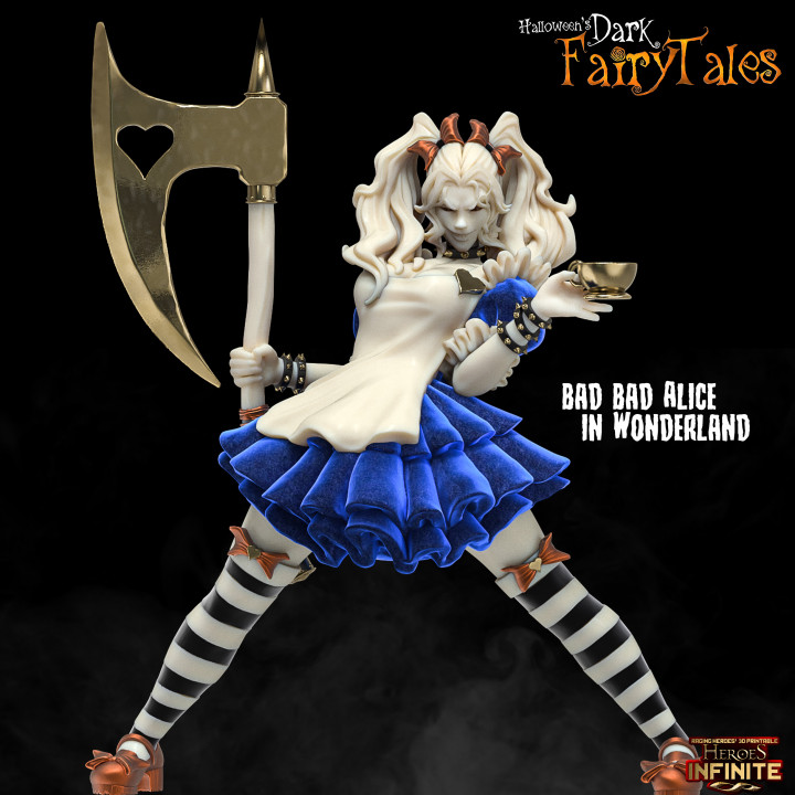 Bad Bad Alice in Wonderland image
