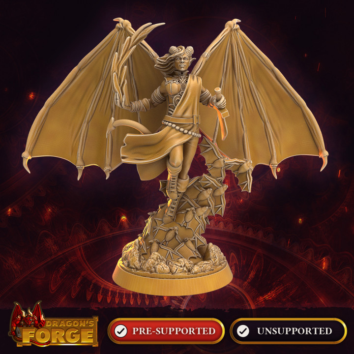 Demonach Darkweft Sorceress (Wings) image