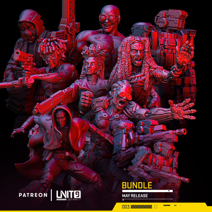 Cyberpunk models BUNDLE - (May release) image