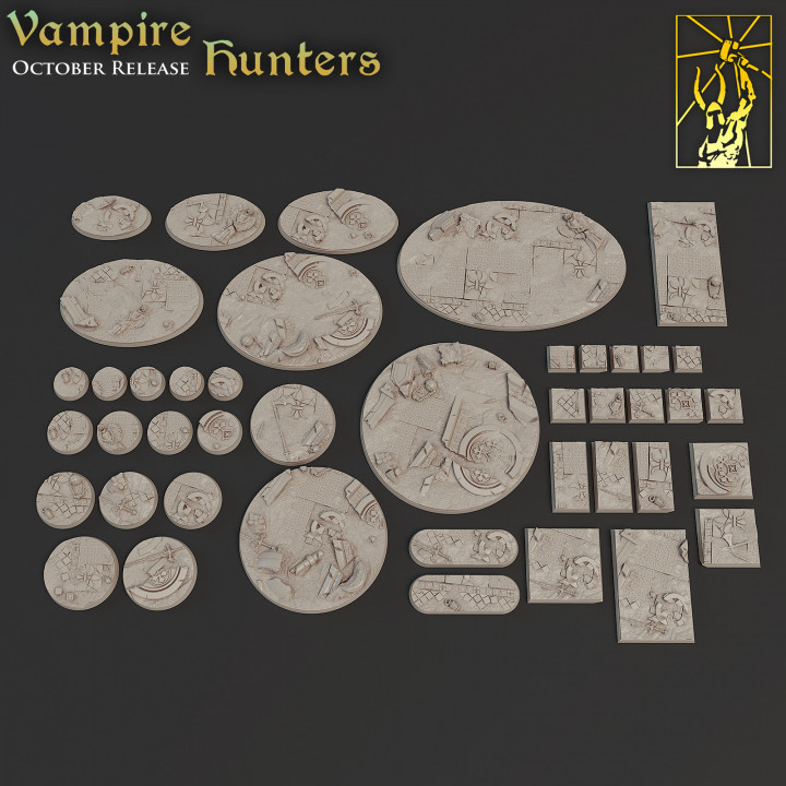 TitanForge Miniatures - Vampire Hunters Base set image