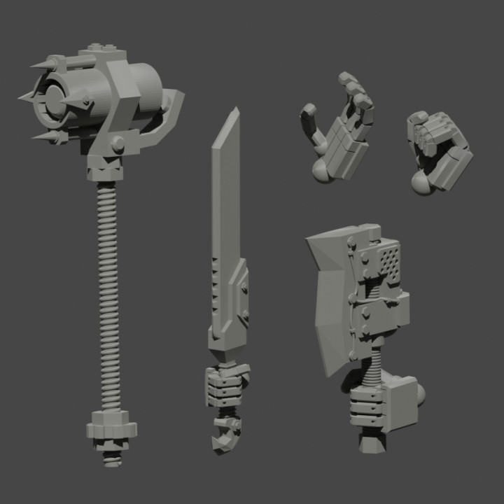 Goblin Tiny Tin Mechs - Weapons image