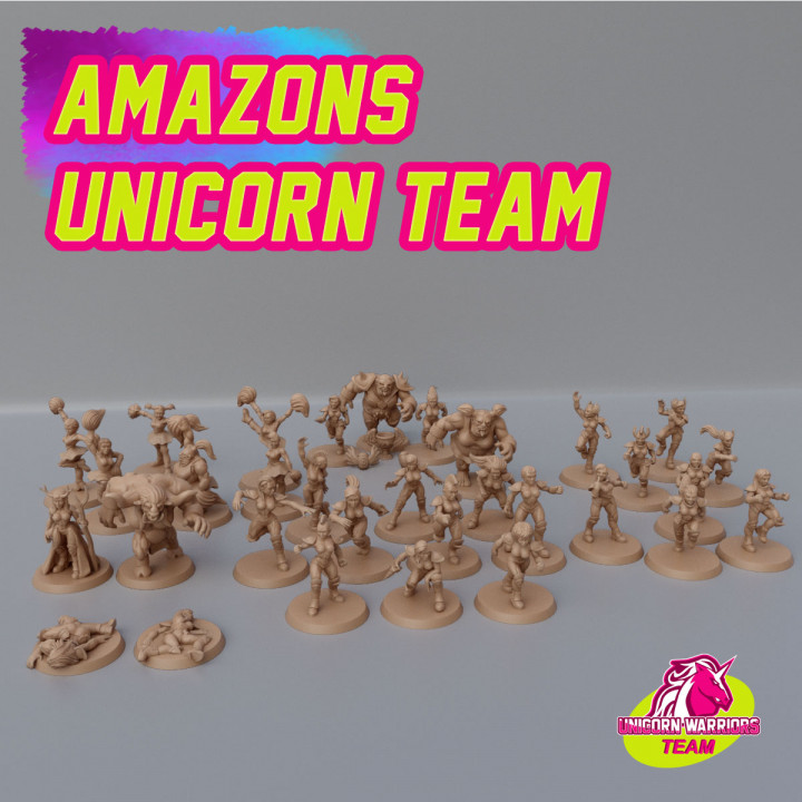 Fantasy Football - Amazon & Female Human Team image