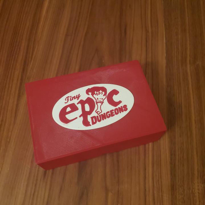 Tiny Epic Dungeons Stories - Tokens and Box (no Figurines, Full Expansion version) image