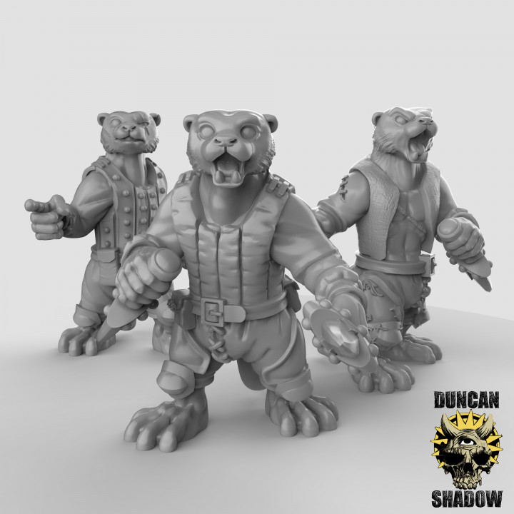 Otter Monk Painted Model deals - Dice Heads Printed Miniatures | Dungeons & Dragons | Pathfinder | Tabletop