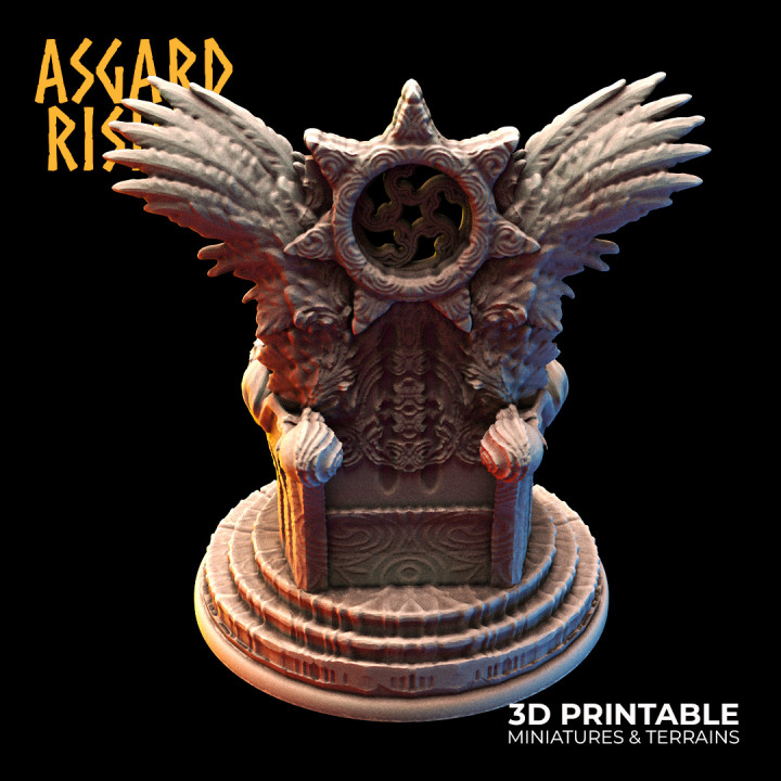 Throne of the Winds (60 mm Round Base) /Terrain/ /Pre-supported/ image