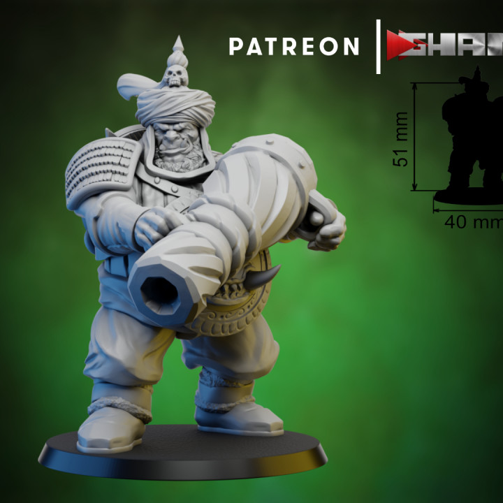 Ogre 2 persian cannon 4 support ready image