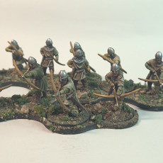 Picture of print of unarmoured Archers x4