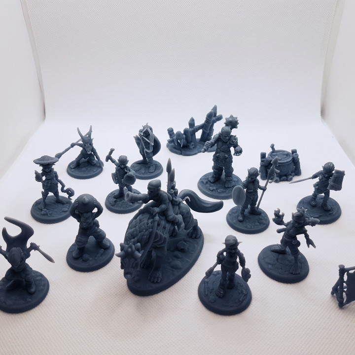 Goblin Miniatures Full Set - Add-on (AbyssDwellers) image