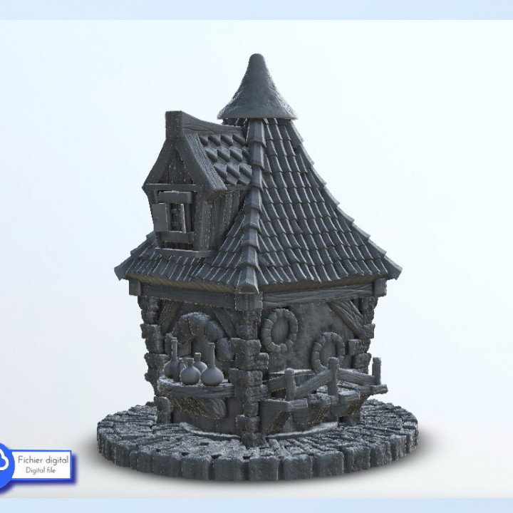 Potions shop - Medieval scenery terrain wargame image
