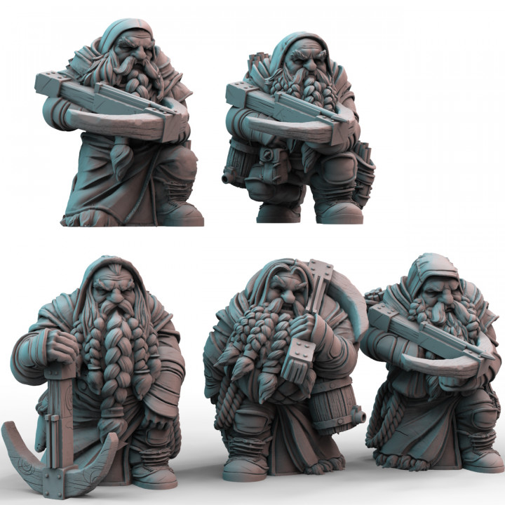 Dwarf Crossbow Unit (pre-supported) image