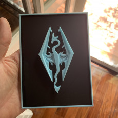Picture of print of Skyrim Logo This print has been uploaded by Simon Rodriguez Bugueiro