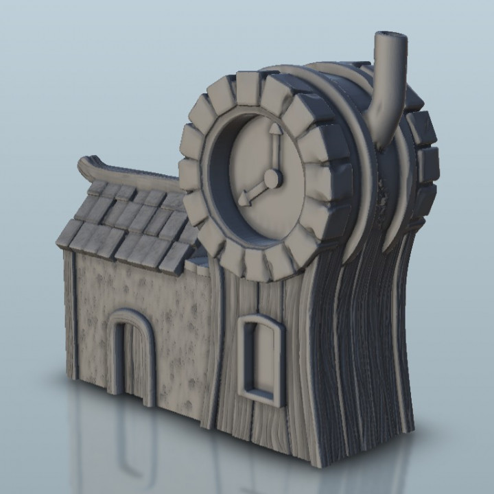 House 13 - Medieval scenery terrain wargame image