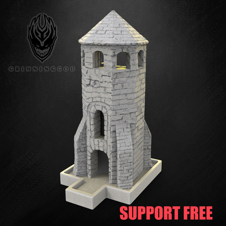 Lighthouse - Dice Tower - support free image