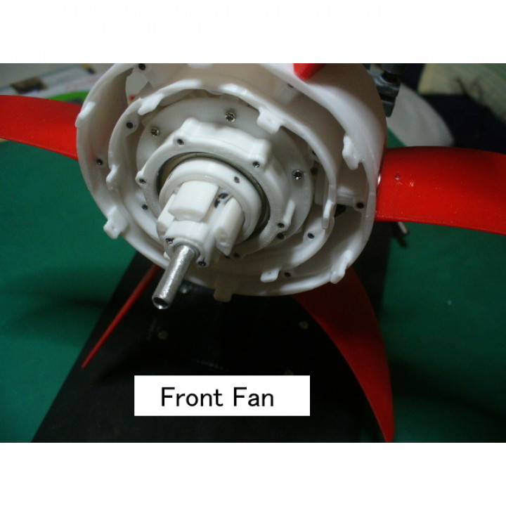 Propfan, Planetary Gear type, Pitch Changeable, Full Exhaust Duct Version image