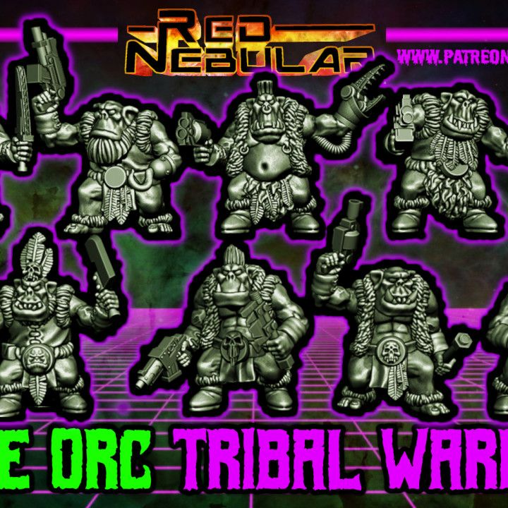 Space Orc Tribal warriors image
