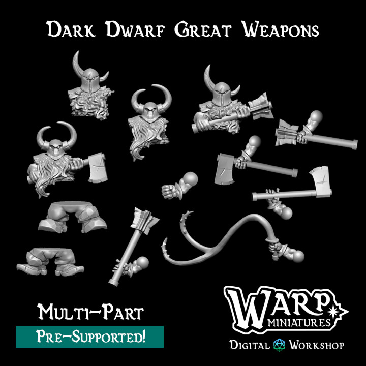 Dark Dwarf Great Weapons image