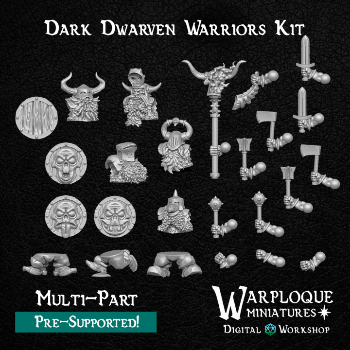 Dark Dwarf Army Mega Bundle image