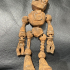 Free Model: FLEXI FACTORY PRINT-IN-PLACE FOKOBOT 2.0  ( robot ) print image