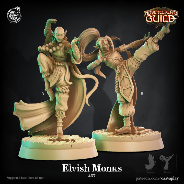 Elvish Monks (Pre-Supported) image