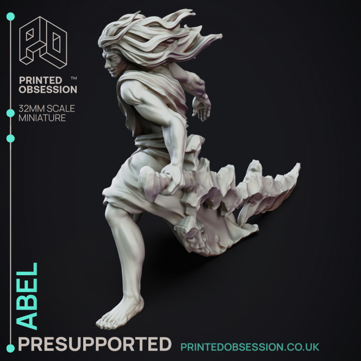 Abel - SCP "The D&D Incursion" - PRESUPPORTED - 32mm Scale image