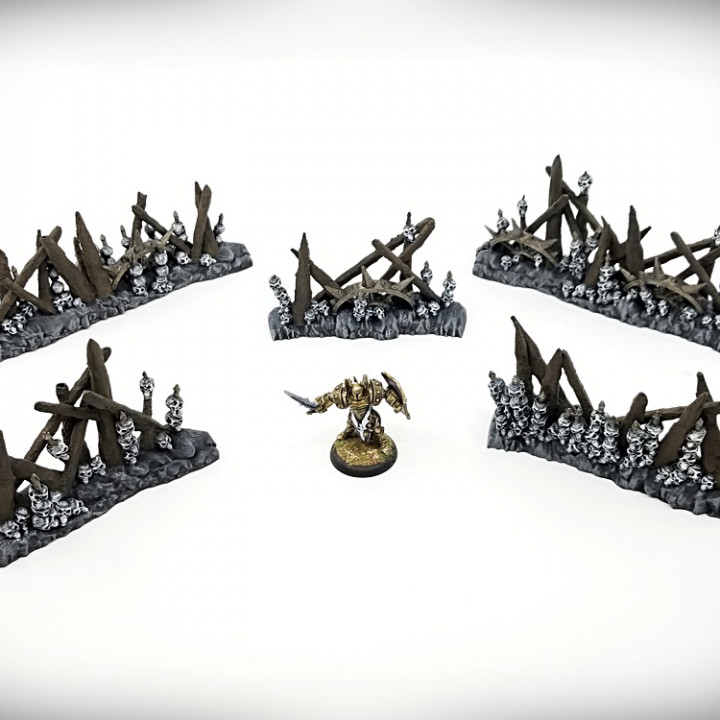 Chaos Spiked Barricades image