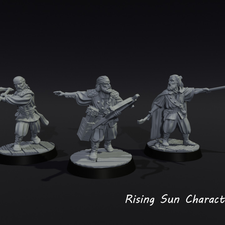Rising Sun Character pack 2 image