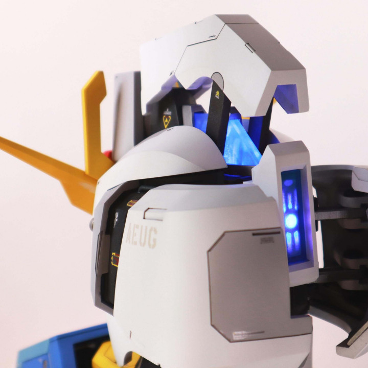 3D Printable MSZ-006 Zeta Gundam Bust (DEMO) by JettoHobby