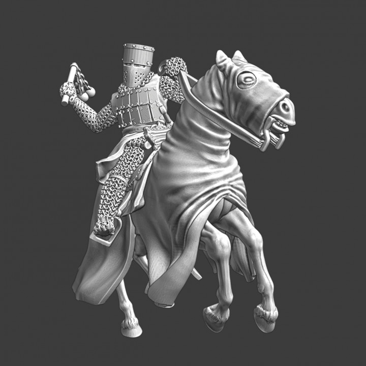Mounted Northern Crusader Knight image